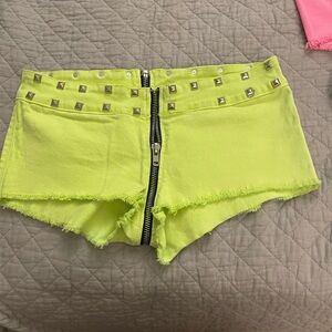 LIP SERVICE cult Studded Neon Yellow Hot